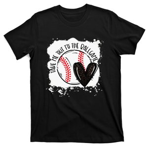 Ball Heart Take Me Out To Ball Game Ball Season .Png T-Shirt