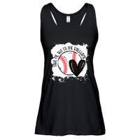 Ball Heart Take Me Out To Ball Game Ball Season .Png Ladies Essential Flowy Tank