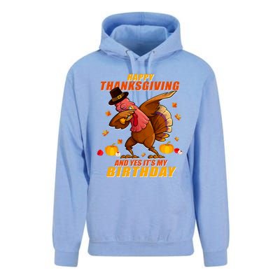 Birthday Happy Thanksgiving Dabbing Turkey Dab Gift Unisex Surf Hoodie