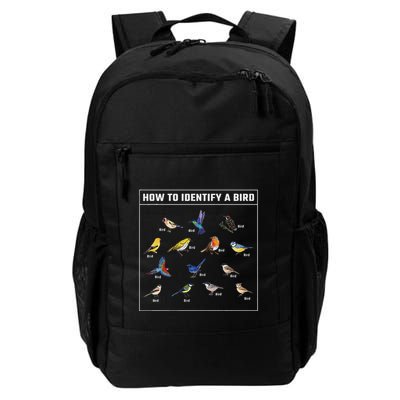 Birdwatcher How To Identify A Bird Bird Lover Birder Daily Commute Backpack