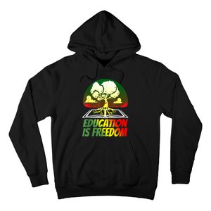 Black History T Shirts For Women Men Education Is Freedom Hoodie