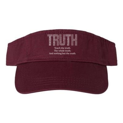 Black History Teach The Truth The Whole Truth And Nothing But The Truth Visor
