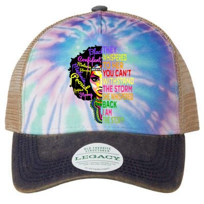 Black History T Shirts For Women I Am The Storm Juneteenth Legacy Tie Dye Trucker Hat