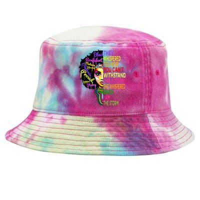 Black History T Shirts For Women I Am The Storm Juneteenth Tie-Dyed Bucket Hat