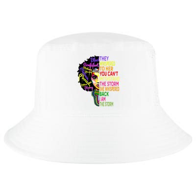 Black History T Shirts For Women I Am The Storm Juneteenth Cool Comfort Performance Bucket Hat