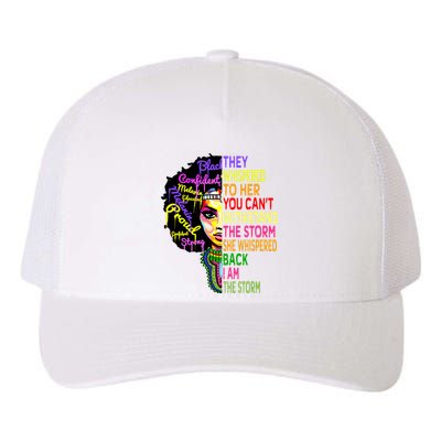 Black History T Shirts For Women I Am The Storm Juneteenth Yupoong Adult 5-Panel Trucker Hat