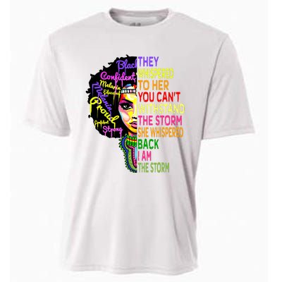 Black History T Shirts For Women I Am The Storm Juneteenth Cooling Performance Crew T-Shirt