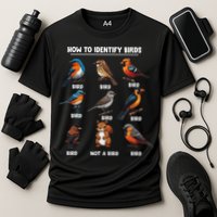 Bird How To Identify Birds Birds Lovers Watching Performance Shirt