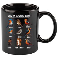 Bird How To Identify Birds Birds Lovers Watching 11oz C Handle Ceramic Mug