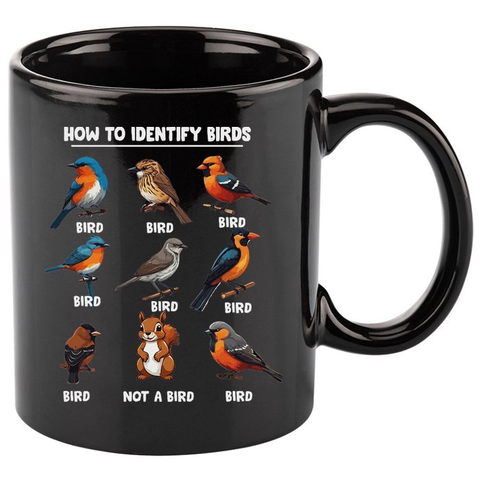 Bird How To Identify Birds Birds Lovers Watching 11oz C Handle Ceramic Mug