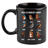 Bird How To Identify Birds Birds Lovers Watching 11oz C Handle Ceramic Mug