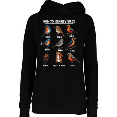 Bird How To Identify Birds Birds Lovers Watching Womens Funnel Neck Pullover Hood