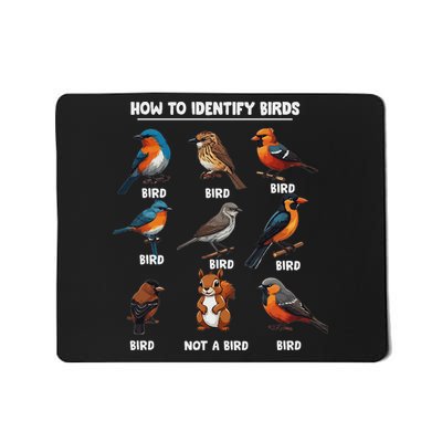 Bird How To Identify Birds Birds Lovers Watching Mousepad