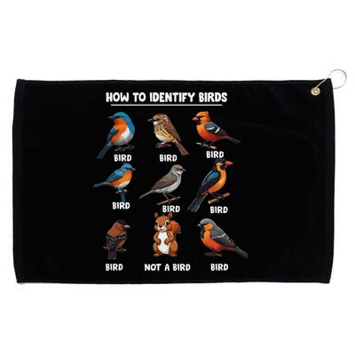 Bird How To Identify Birds Birds Lovers Watching Grommeted Golf Towel