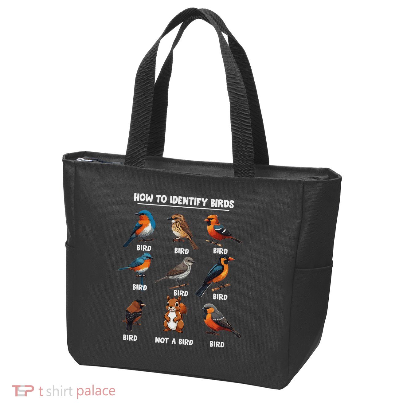 Bird How To Identify Birds Birds Lovers Watching Zip Tote Bag