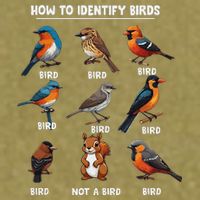 Bird How To Identify Birds Birds Lovers Watching Garment-Dyed Women's Muscle Tee