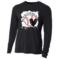 Ball Heart Take Me Out To Ball Game Ball Season Cooling Performance Long Sleeve Crew