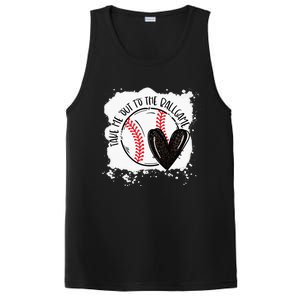 Ball Heart Take Me Out To Ball Game Ball Season PosiCharge Competitor Tank