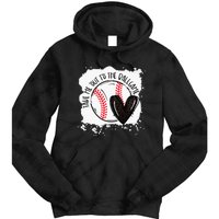 Ball Heart Take Me Out To Ball Game Ball Season Tie Dye Hoodie