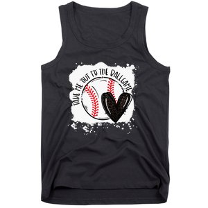 Ball Heart Take Me Out To Ball Game Ball Season Tank Top