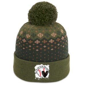 Ball Heart Take Me Out To Ball Game Ball Season The Baniff Cuffed Pom Beanie