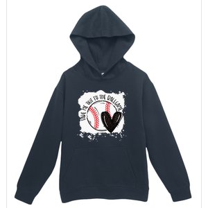 Ball Heart Take Me Out To Ball Game Ball Season Urban Pullover Hoodie