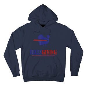 Billsgiving Happy Thanksgiving Chicken American Football Tall Hoodie