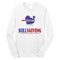 Billsgiving Happy Thanksgiving Chicken American Football Long Sleeve Shirt