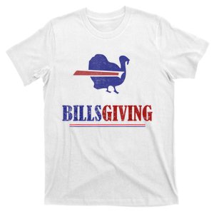 Billsgiving Happy Thanksgiving Chicken American Football T-Shirt