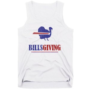 Billsgiving Happy Thanksgiving Chicken American Football Tank Top