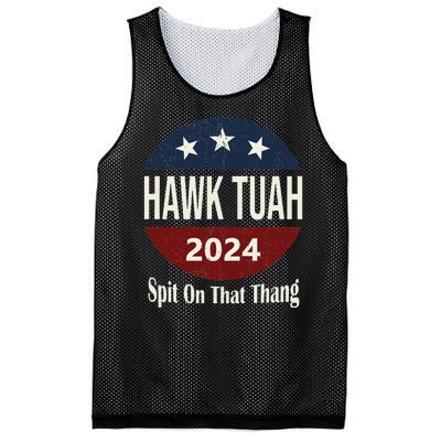 Bold Hawk Tuah Funny Statement Mesh Reversible Basketball Jersey Tank