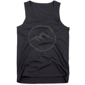 Backpacking Hiking Tree Rings Outdoor Camping Tank Top