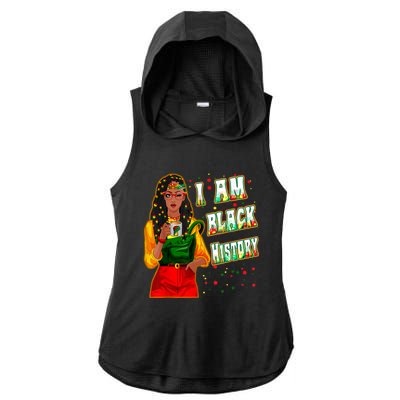 Black History T Shirts For Women Black History Month Decor Ladies PosiCharge Tri-Blend Wicking Draft Hoodie Tank