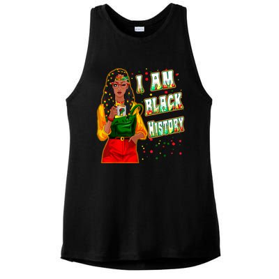 Black History T Shirts For Women Black History Month Decor Ladies PosiCharge Tri-Blend Wicking Tank