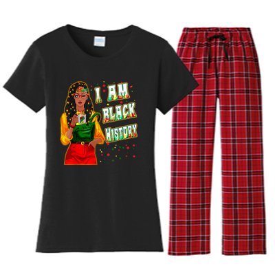 Black History T Shirts For Women Black History Month Decor Women's Flannel Pajama Set