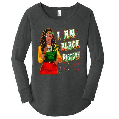 Black History T Shirts For Women Black History Month Decor Women's Perfect Tri Tunic Long Sleeve Shirt