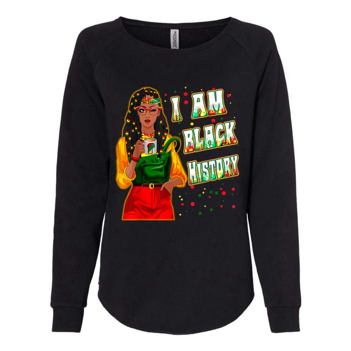 Black History T Shirts For Women Black History Month Decor Womens California Wash Sweatshirt