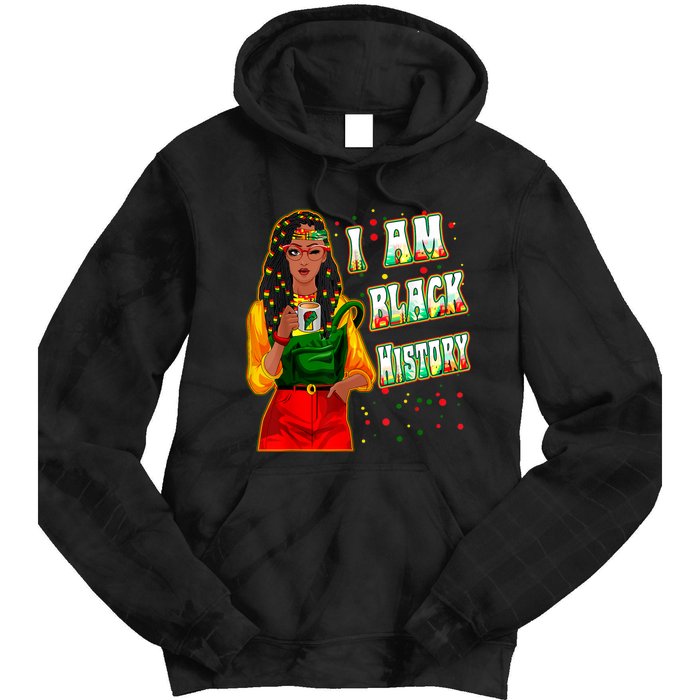 Black History T Shirts For Women Black History Month Decor Tie Dye Hoodie