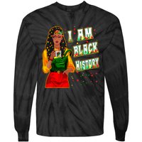 Black History T Shirts For Women Black History Month Decor Tie-Dye Long Sleeve Shirt