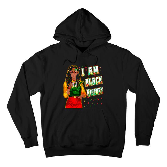 Black History T Shirts For Women Black History Month Decor Tall Hoodie