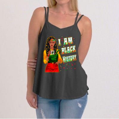 Black History T Shirts For Women Black History Month Decor Women's Strappy Tank