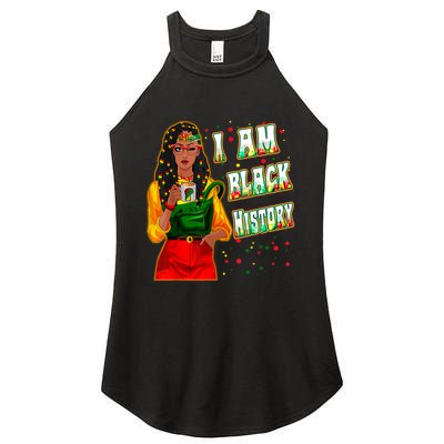 Black History T Shirts For Women Black History Month Decor Women's Perfect Tri Rocker Tank