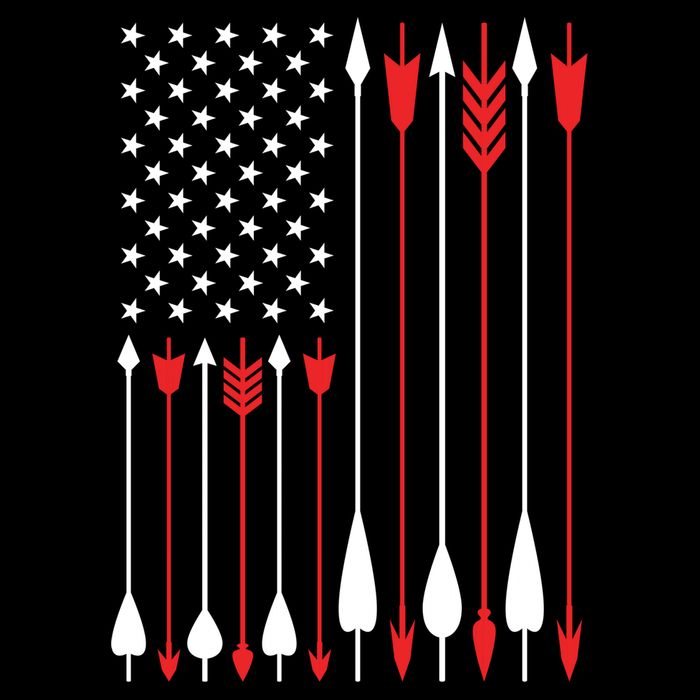 Bow Hunting USA American Flag Archery Hoodie Bow Hunter Baby Bodysuit