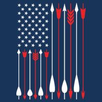 Bow Hunting USA American Flag Archery Hoodie Bow Hunter Infant Baby Jersey Bodysuit