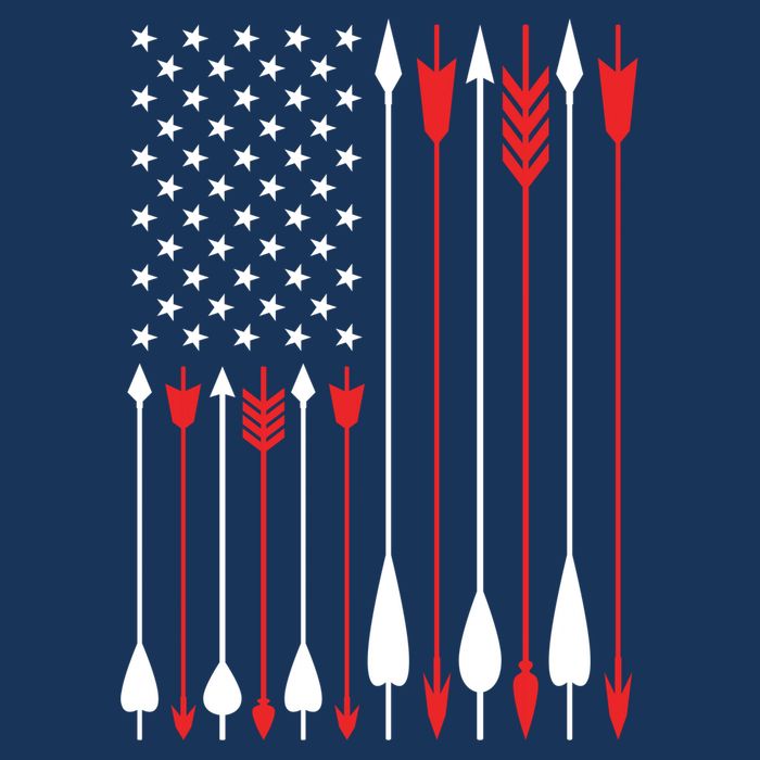 Bow Hunting USA American Flag Archery Hoodie Bow Hunter Infant Baby Jersey Bodysuit
