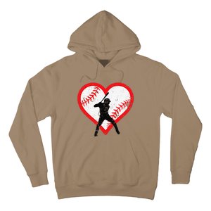 Baseball Heart Valentine's Day Gifts Cutens Hoodie