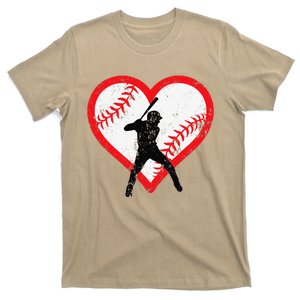 Baseball Heart Valentine's Day Gifts Cutens T-Shirt