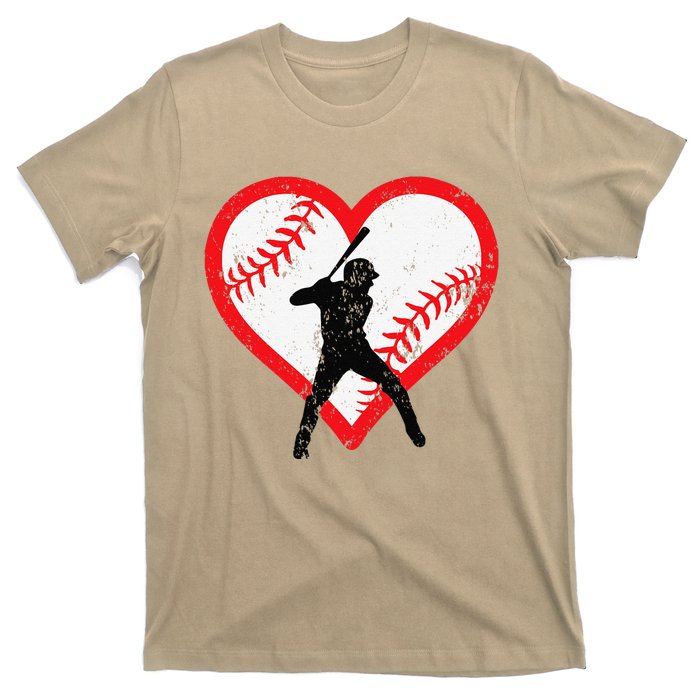 Baseball Heart Valentine's Day Gifts Cutens T-Shirt