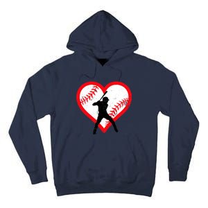 Baseball Heart Valentine's Day Gifts Teen Tall Hoodie