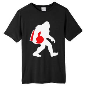 Bigfoot Heart Valentine's Day, Cute Anniversary Gift Tall Fusion ChromaSoft Performance T-Shirt